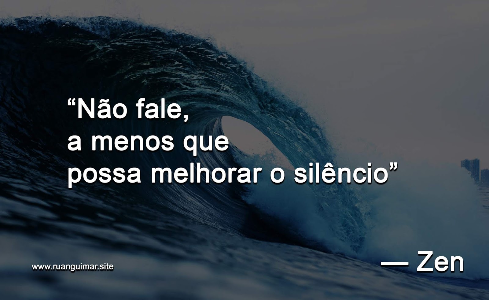 Não fale, a menos que possa melhorar o silêncio. Não fale, a menos que possa melhorar o silêncio.