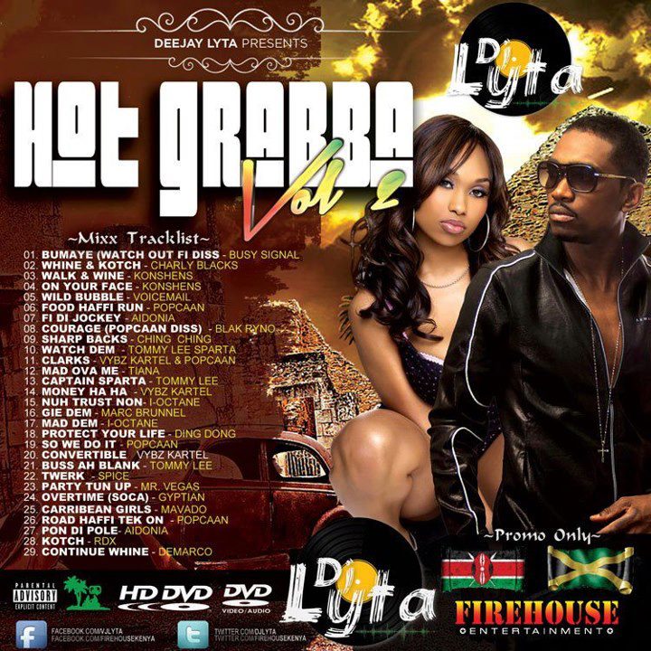 REGGAETAPES DJ LYTA HOT GRABBA VOL 2 MAY 2K13