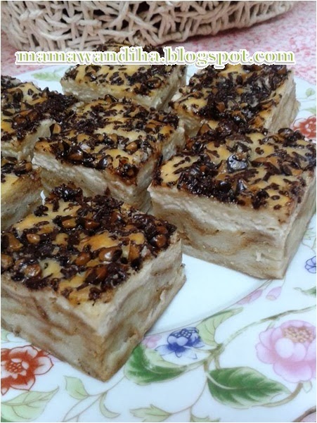 Dari Dapur MaDiHaA: Puding Roti Cheese Chocolate Chips 