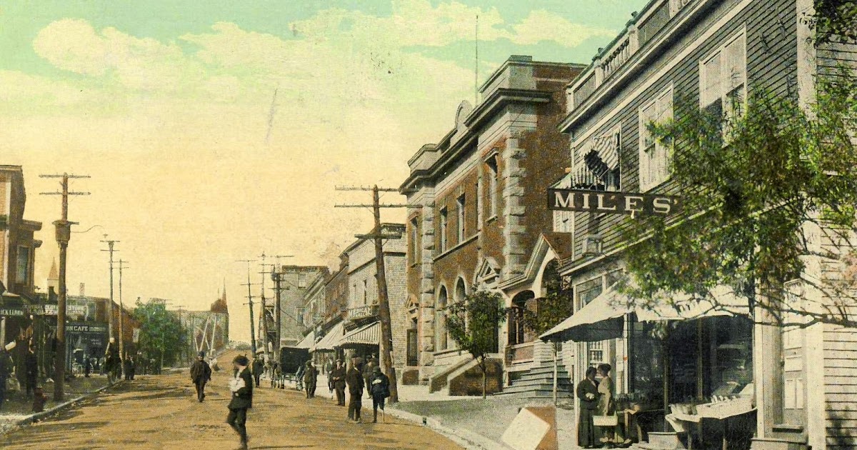Cape Breton Photos And Memories Main Street, Glace Bay, Cape Breton Date u/k