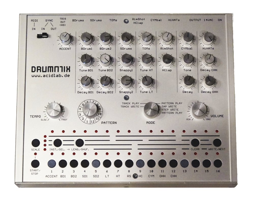 MATRIXSYNTH Acidlab Drumatix TR606 Now Available Full Details