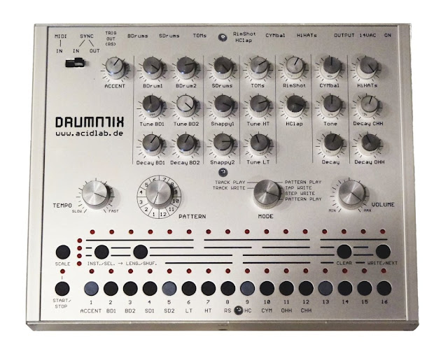 MATRIXSYNTH Acidlab Drumatix TR606 Now Available Full Details