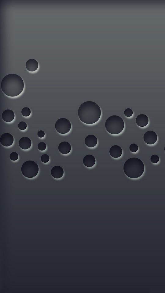3D Abstract Punch Holes  Android Best Wallpaper