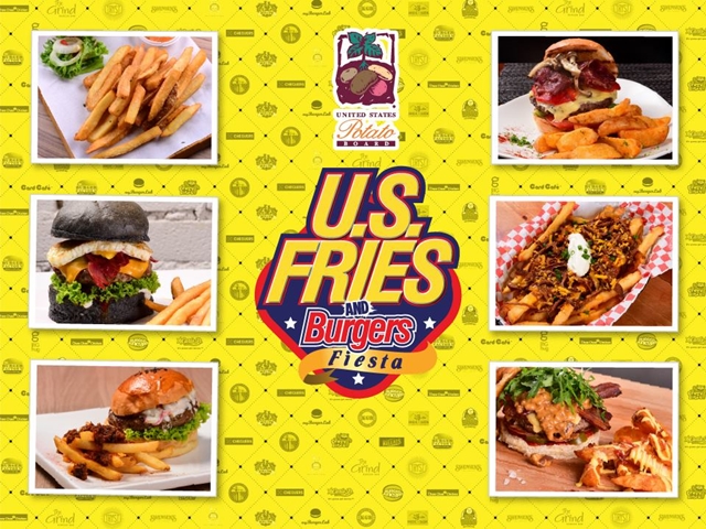 Burgers, Fiesta, food, Fries, Instagram contest, US Fries and Burgers Fiesta, US Potato Board, Burgers, Fiesta, food, Fries, Instagram contest, US Fries and Burgers Fiesta, US Potato Board,