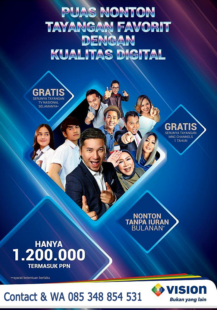 Harga Promo Parabola MNC Vision Indovision | 085348854531 Masamba