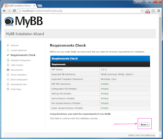 Install MyBB 1.8.7  forum on Windows 7 with XAMPP tutorial 8