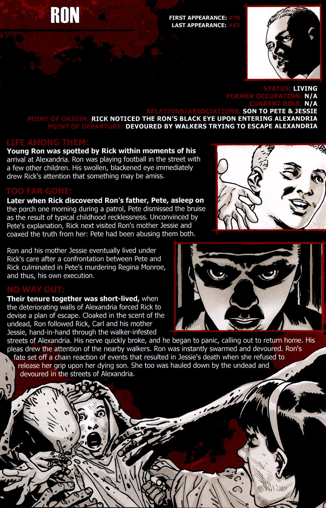 Read online The Walking Dead Survivors' Guide comic -  Issue #4 - 13
