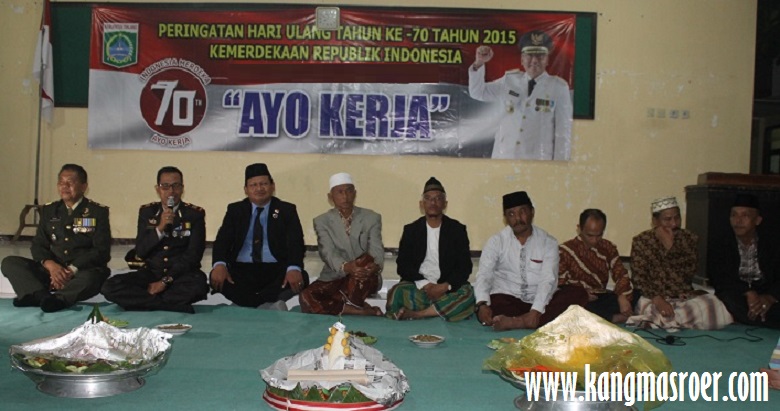 Do'a Malam Tirakatan HUT RI Ke71 Tahun 2016