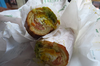 Park Bench Deli, vegetarian sandwich