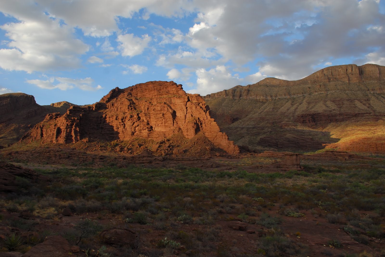 Texas Mountain Trail Daily Photo Another View of Van Horn's Red Rock