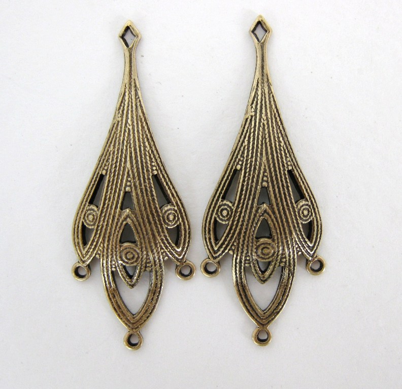Bumbershoot Designs and Supplies New Vintage Style Antiqued Brass at