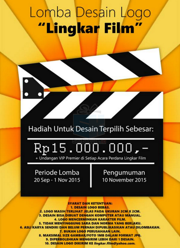 Lomba Desain Logo Lingkar Film Berhadiah 15 Juta