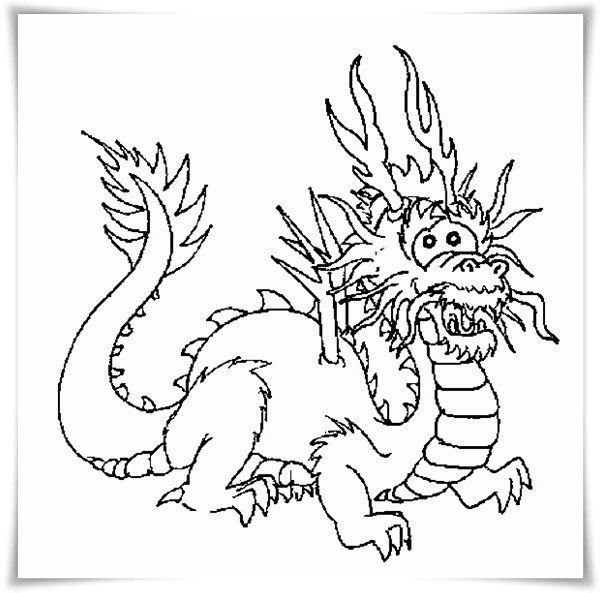 Ausmalbilder zum Ausdrucken Ausmalbilder Drachen