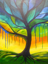 painting tree party beginners hart hearts presents perfect heart twist sherpa lesson giant