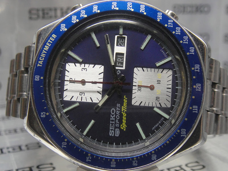 Antique Watch Bar: SEIKO 5 SPORT'S SPEEDTIMER CHRONOGRAPH SC03 (SOLD)