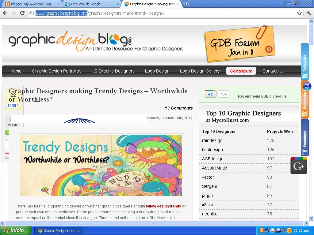 My Awesome Blog My Top 3 Favorite Graphic Design Blogs