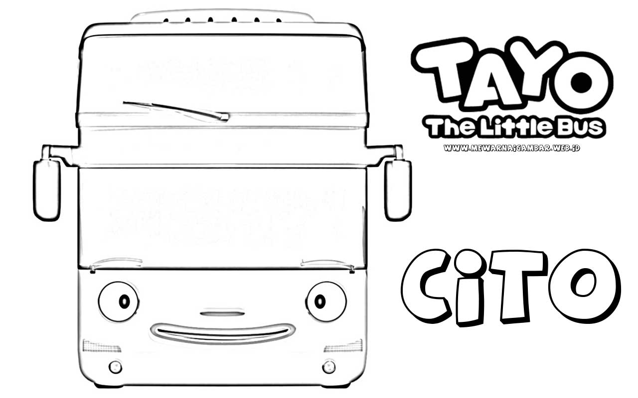 tayo the bus coloring pages - photo #4