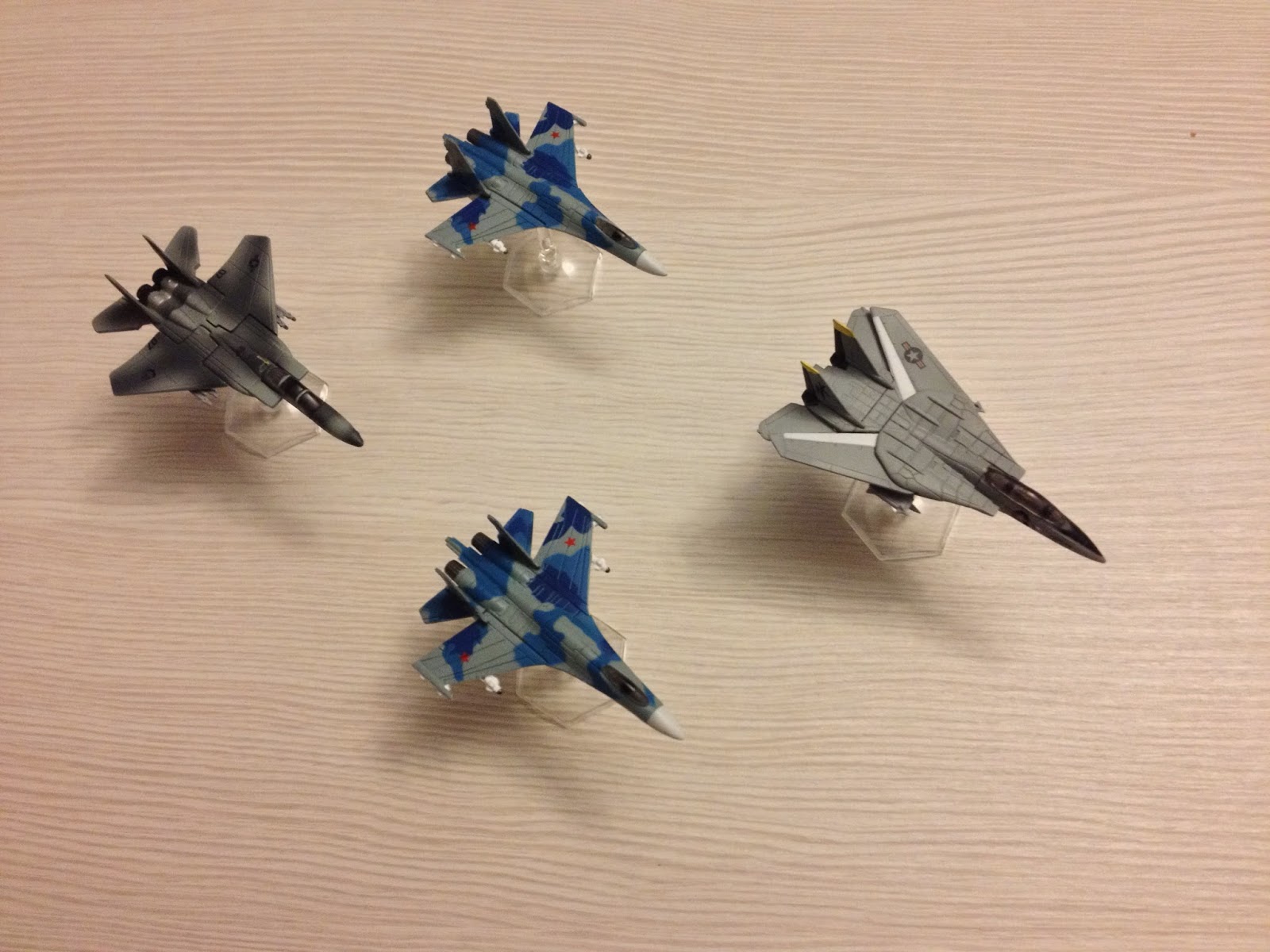 A Tale of Miniatures and Dice Modern Aircraft 1/200 scale models