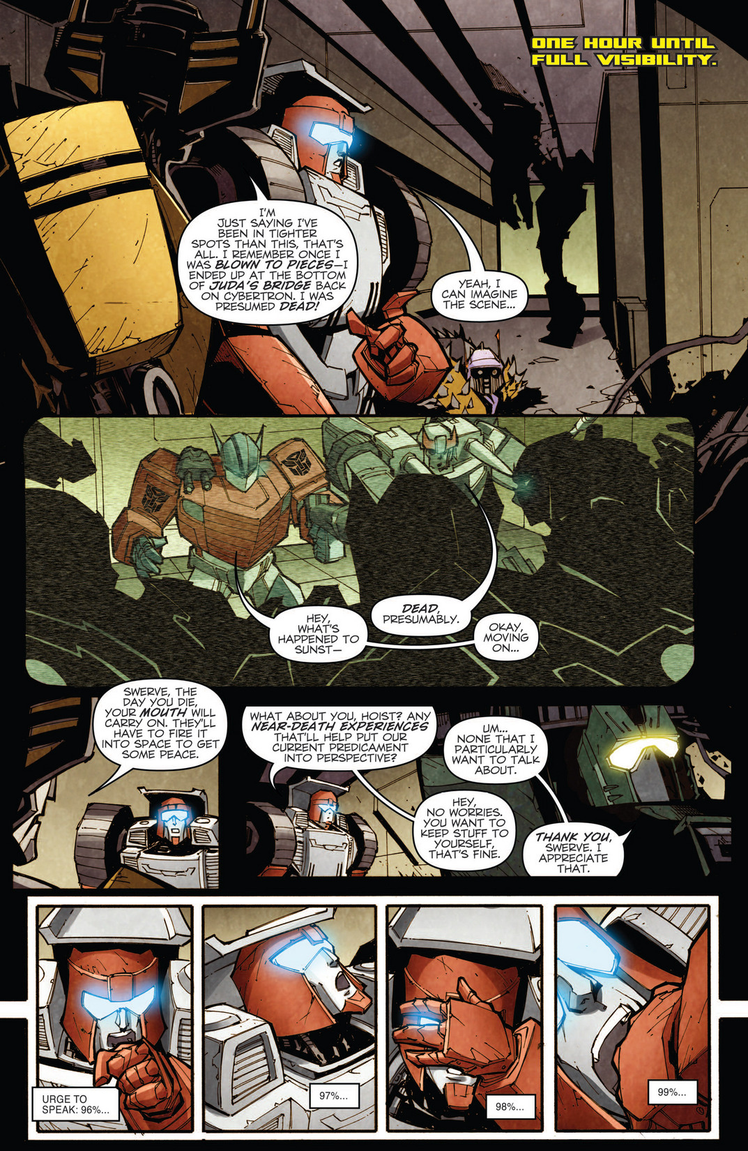 Read online The Transformers Spotlight: Hoist comic -  Issue # Full - 13