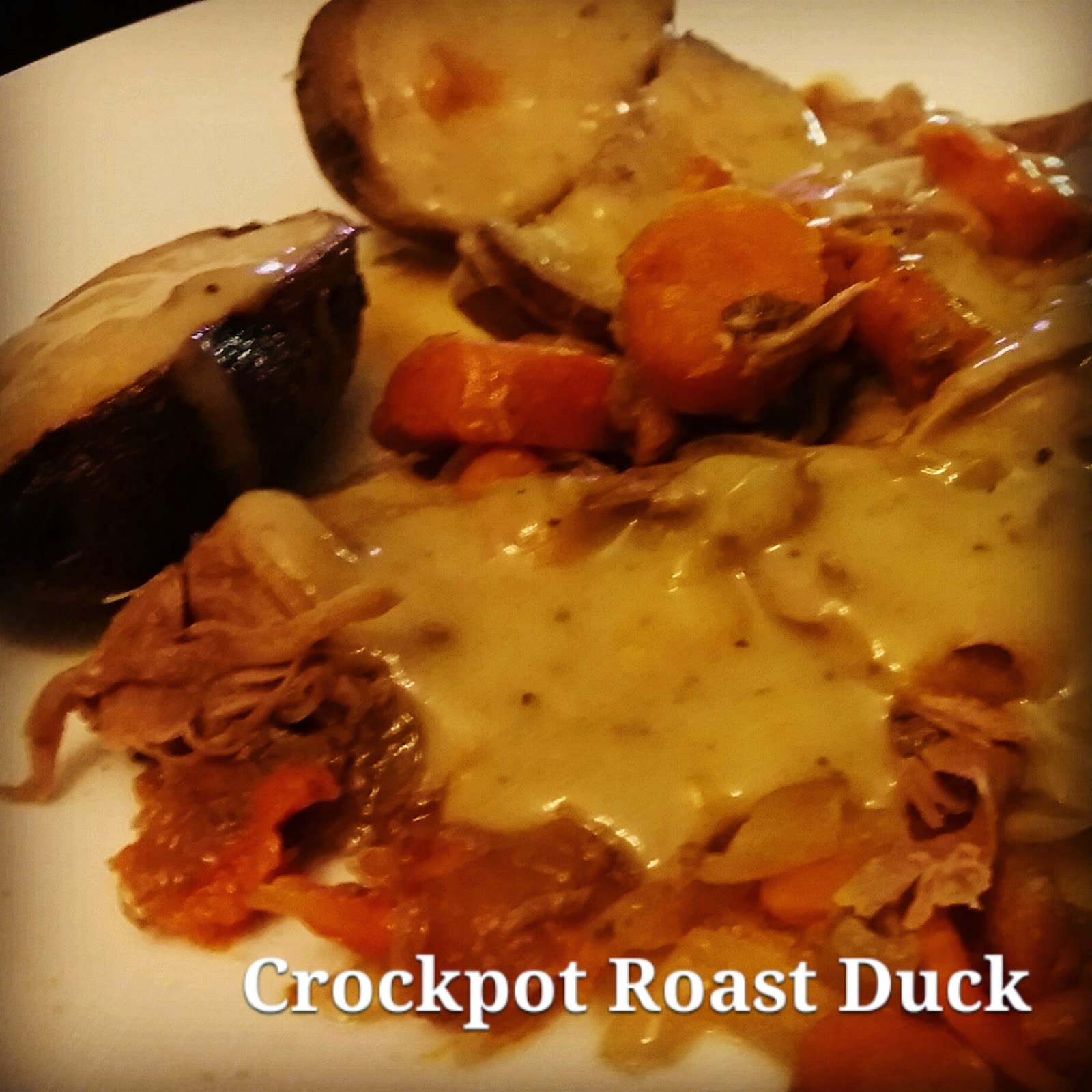From Mess Hall to Bistro Crock Pot Roast Duck