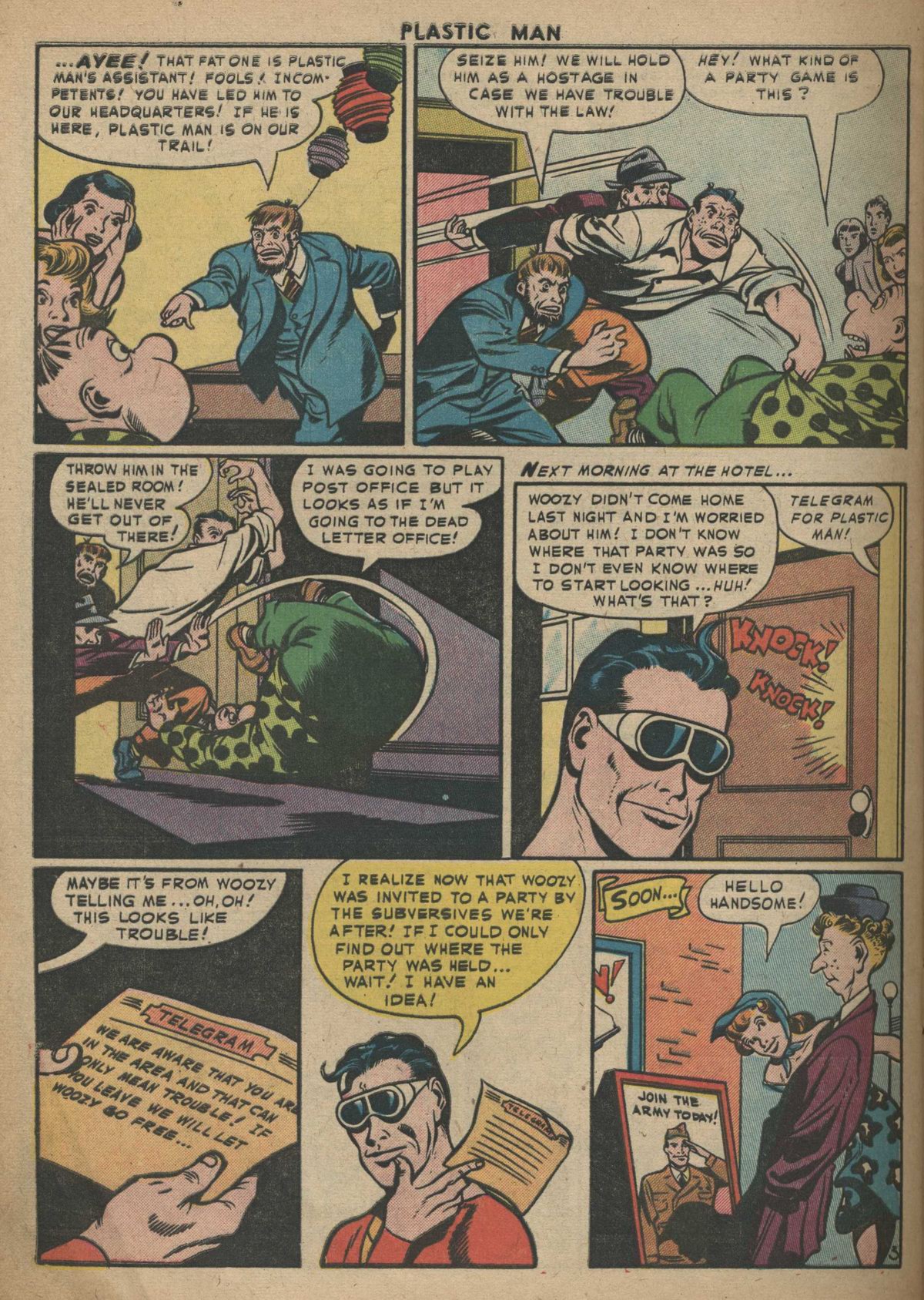 Read online Plastic Man (1943) comic -  Issue #57 - 28