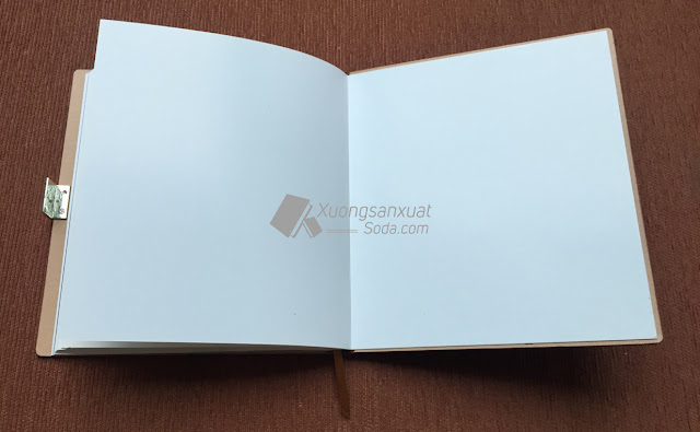 sổ tay dán gáy cao cấp