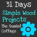 31 Days of Simple Wood Projects