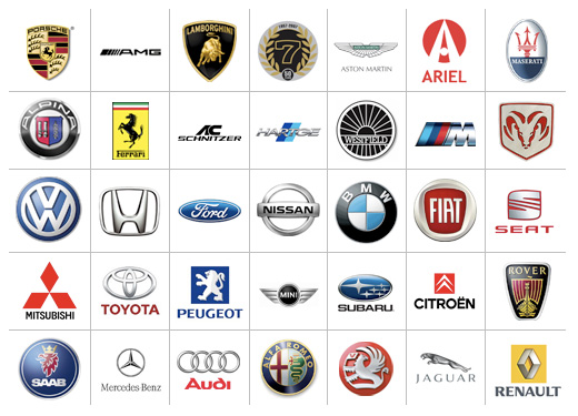 Car Logos and Their Names Car Logos and Their Names