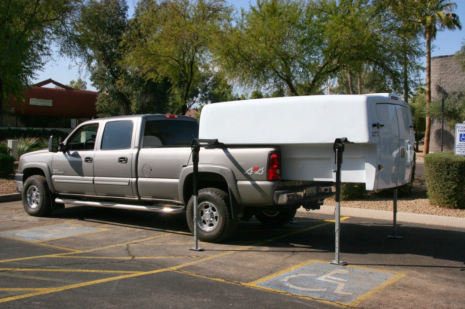 Transferable SlipOn Work Truck Bodies For Standard Pickup Trucks