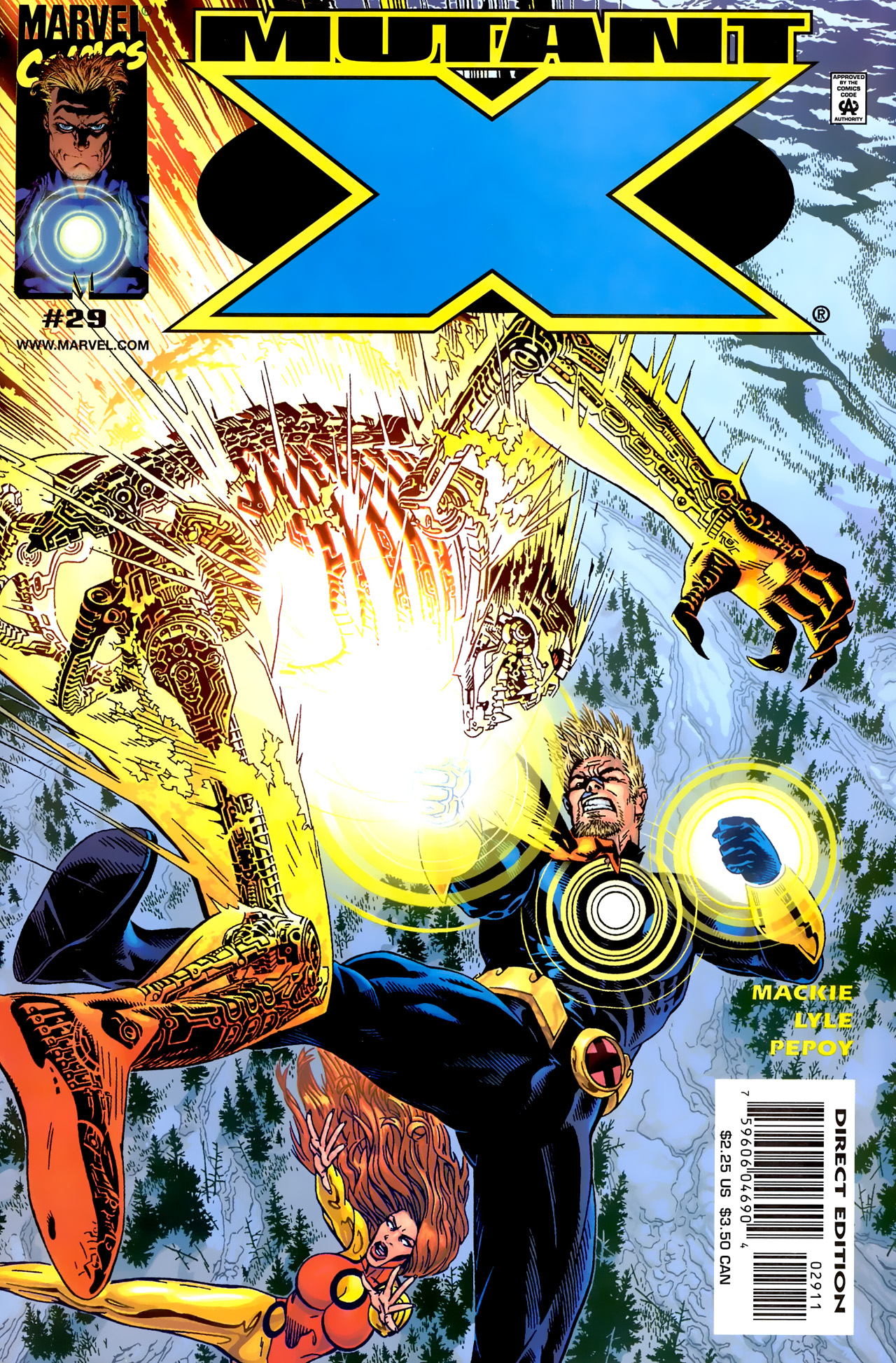 Read online Mutant X comic -  Issue #29 - 1