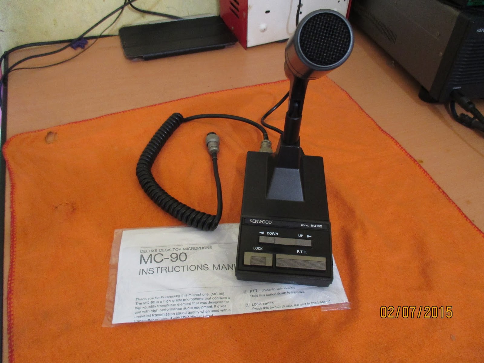 BANDA RADIO KENWOOD MC 90