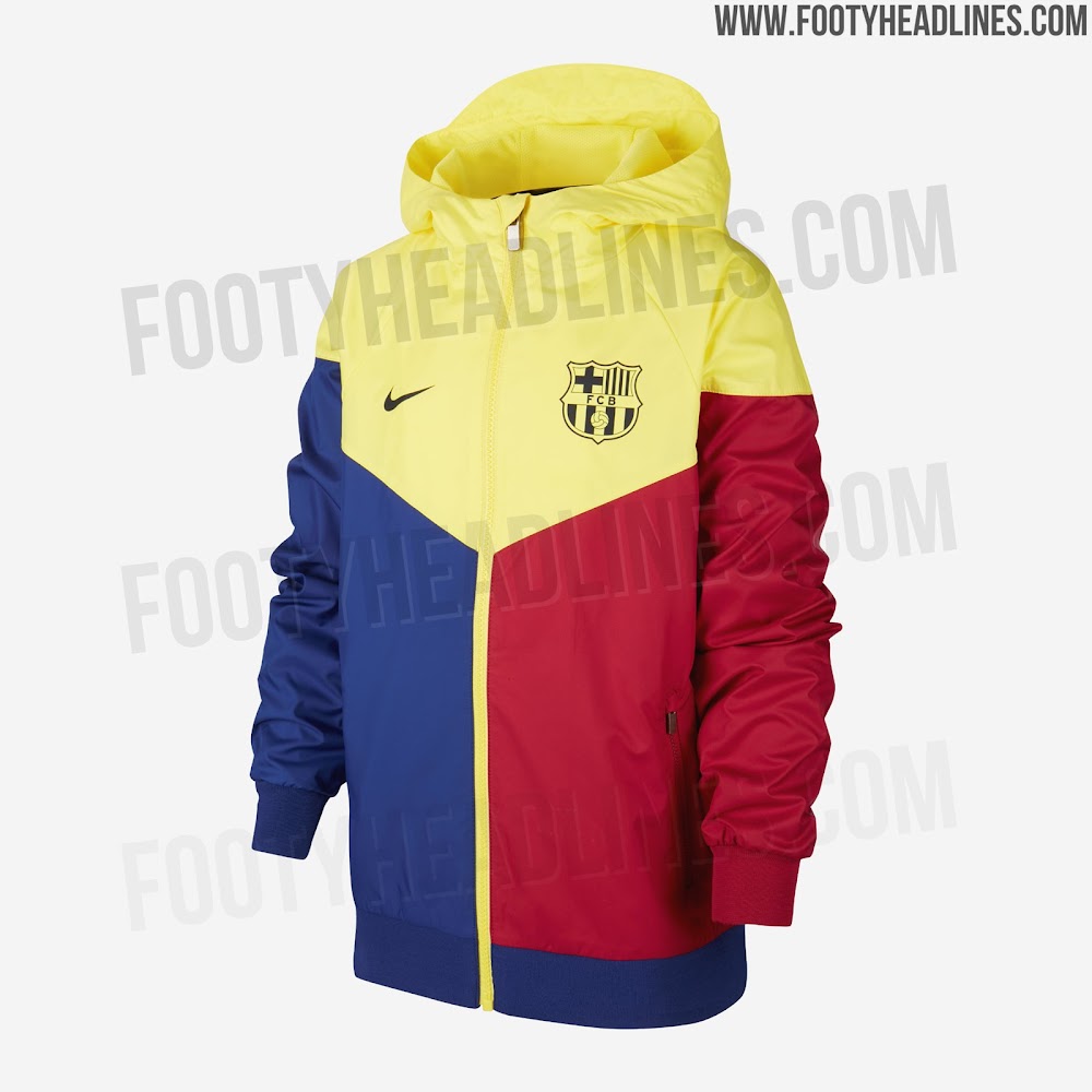 barcelona nike windbreaker
