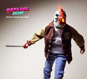 “Richard” Jacket Hotline Miami 1/6 Scale Articulated Figure by Erick Scarecrow