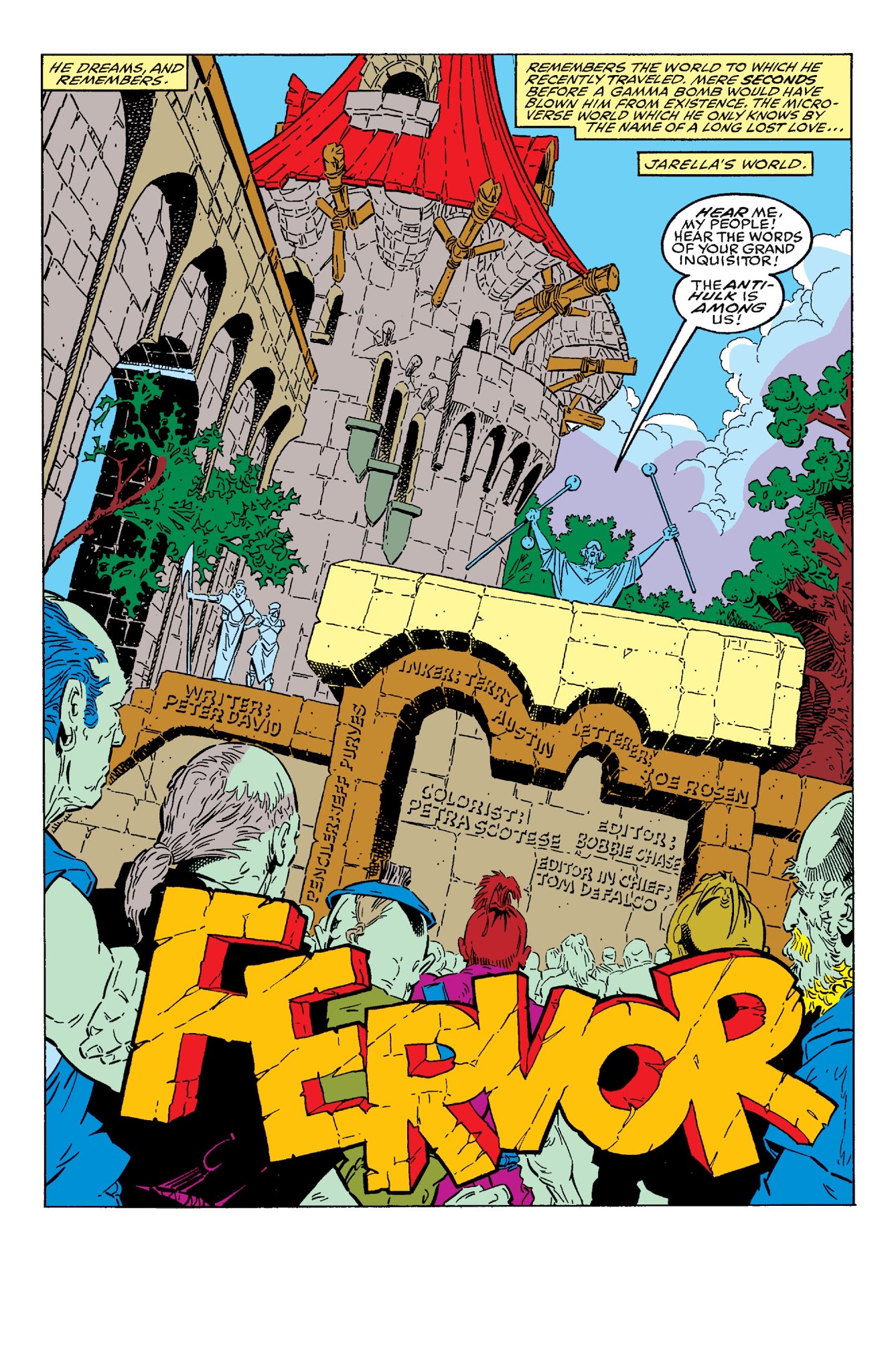 Read online Hulk Visionaries: Peter David comic - Issue # TPB 3 - 123