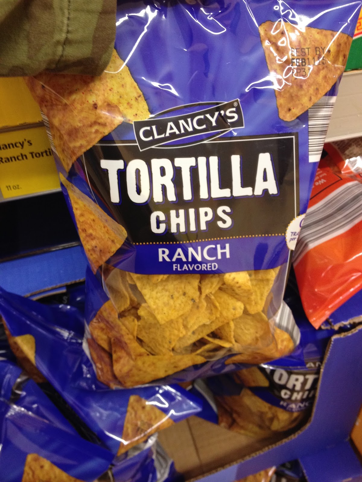 Clancy's Ranch Flavored Tortilla Chips (Aldi)