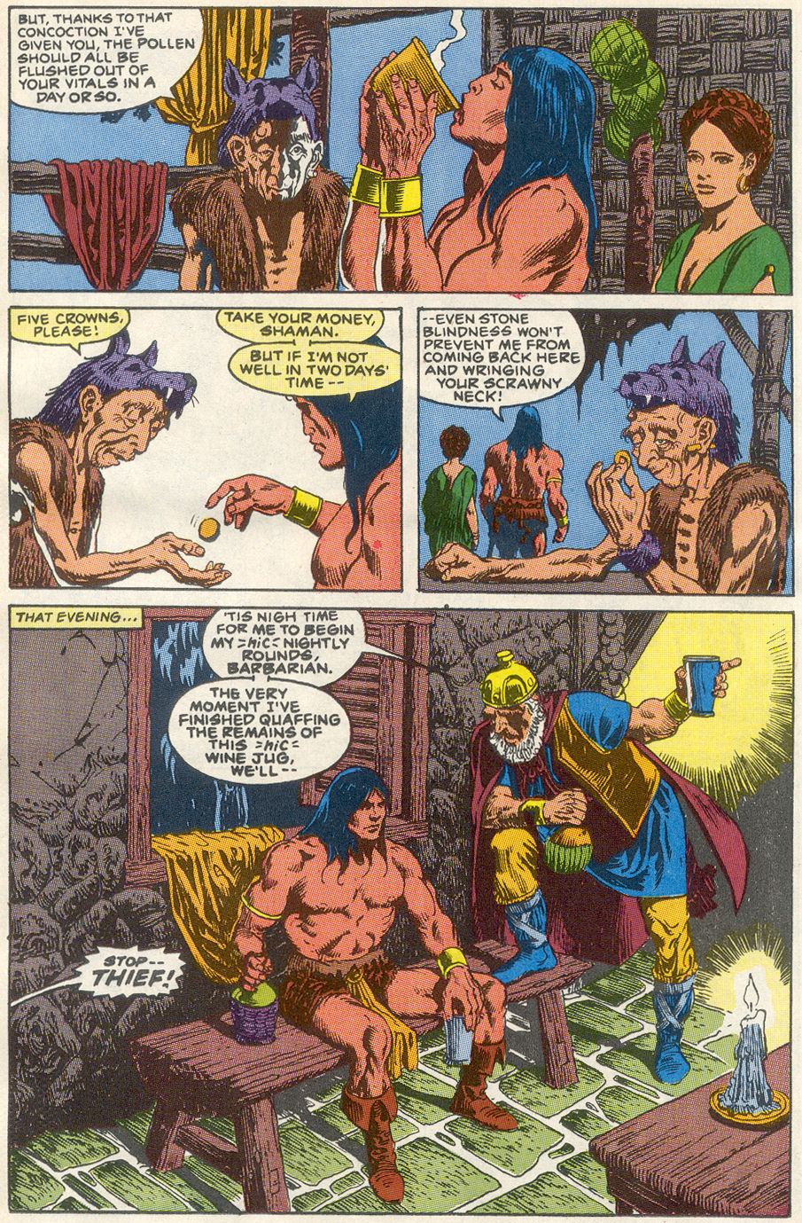 Read online Conan the Barbarian (1970) comic -  Issue #225 - 13