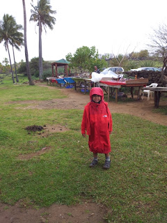 Frio na praia de Anakena, Ilha de Páscoa