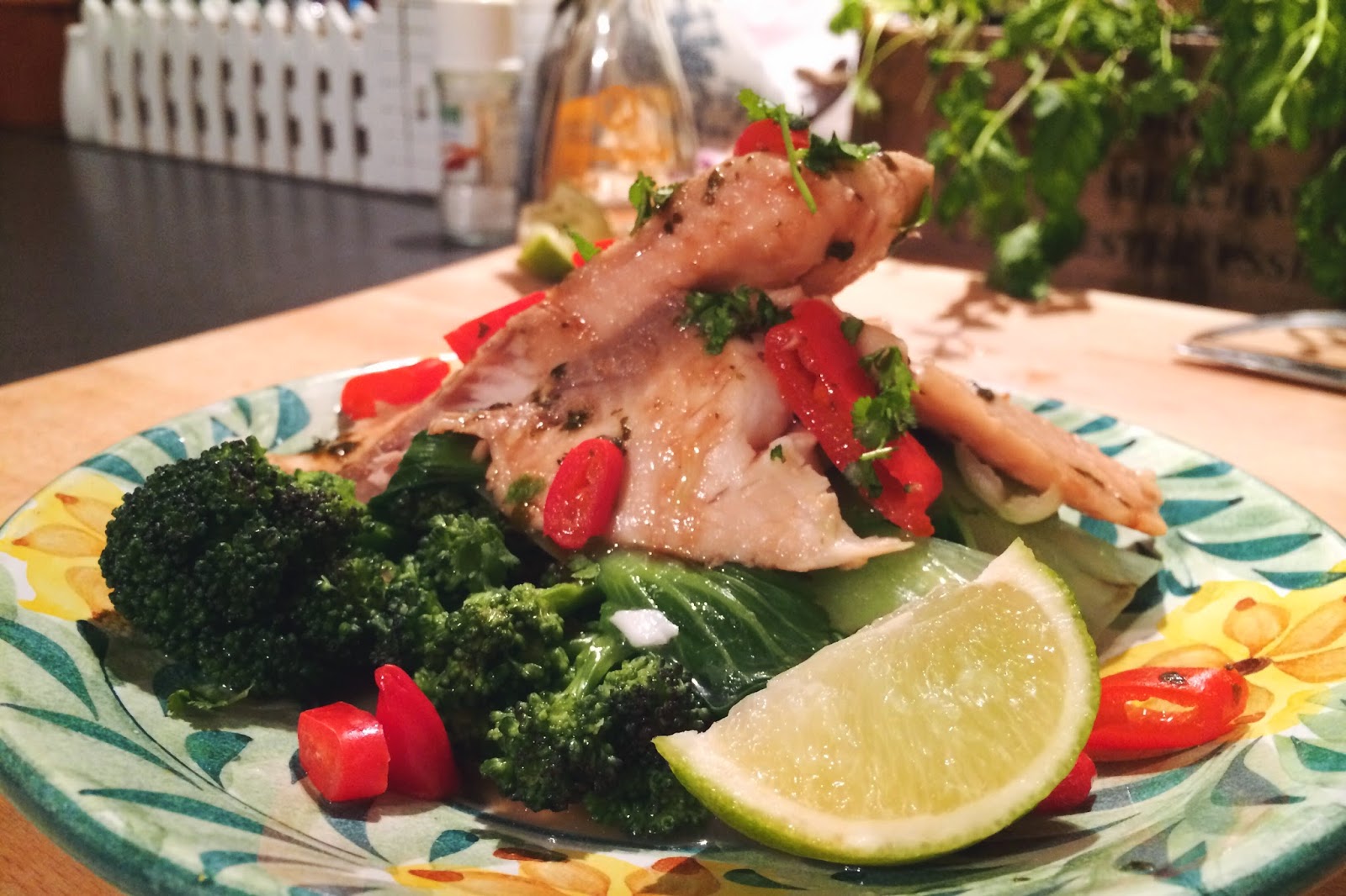 FashionFake, a UK fashion and lifestyle blog. FashionFake cooks is a series of easy, homemade recipes aimed to help cook delicious and healthy meals at home. Talapia fish fillets with chilli and lime.