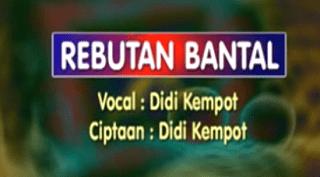 Lirik Lagu Rebutan Bantal - Didi Kempot