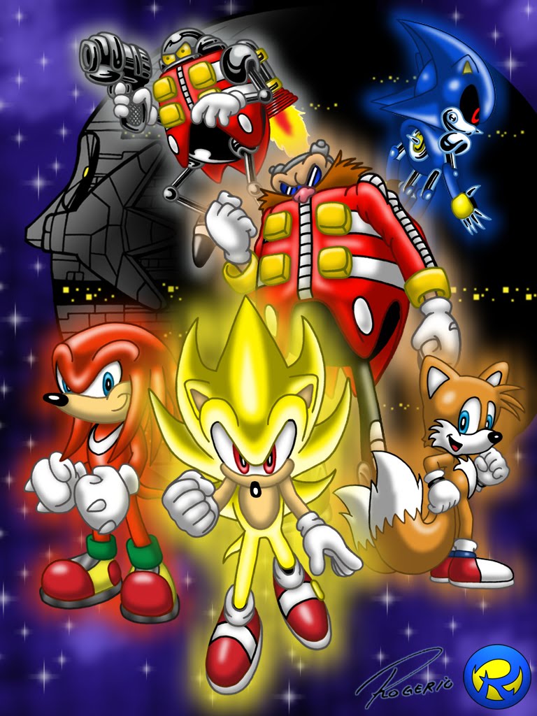 Portfólio de Rogerio Ferraz da Silva: Personagens Super Sonic HQ
