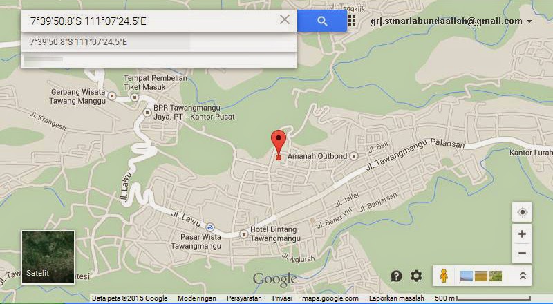 Gereja Katolik Santa Maria Bunda Allah, Tawangmangu ...