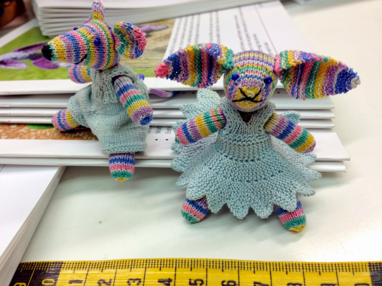 Will's Wools Micro breien. Micro knitting.