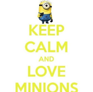 keep calm and love minions