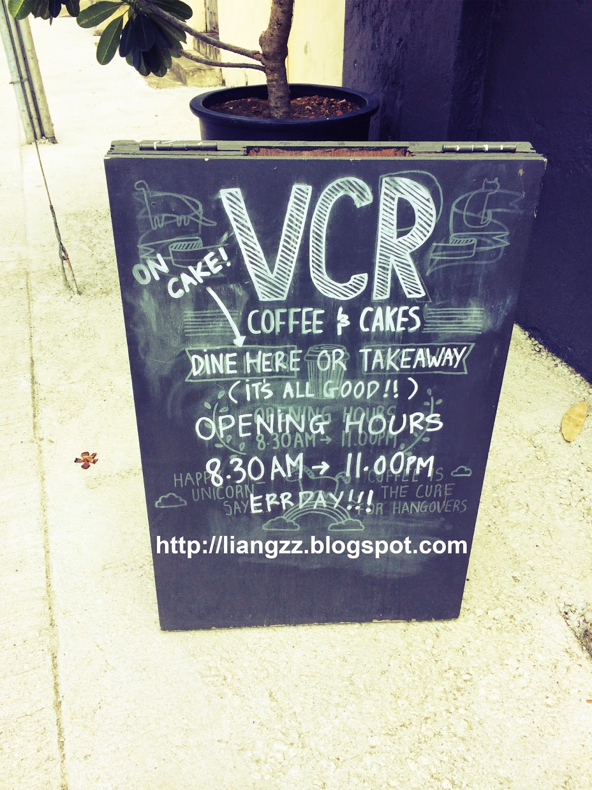 Melting Ice Cream VCR Cafe Kuala Lumpur