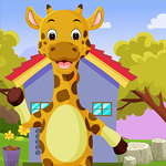 Games4King Escape From Tiny Giraffe Walkthrough