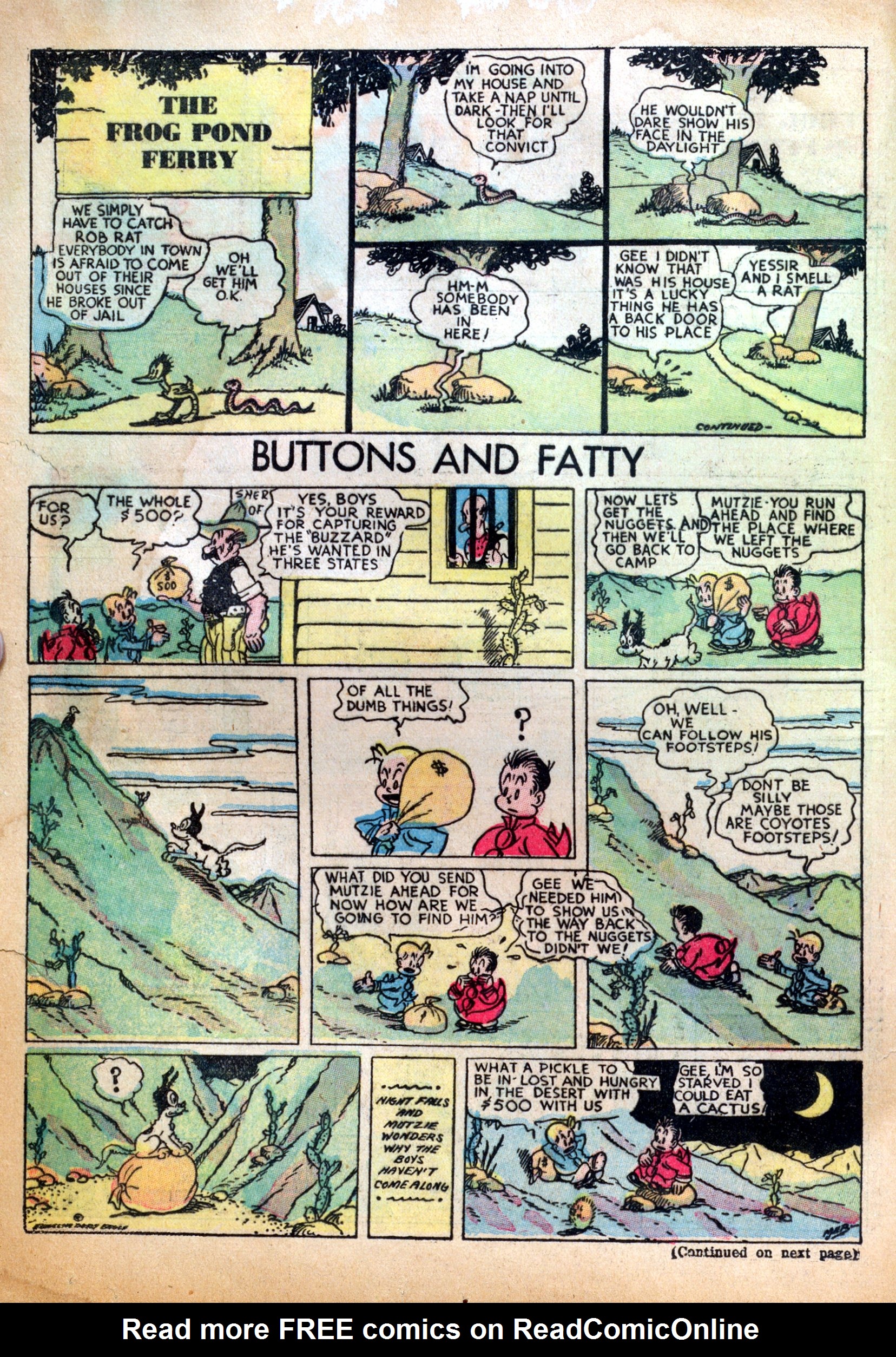 Read online Famous Funnies comic -  Issue #3 - 4