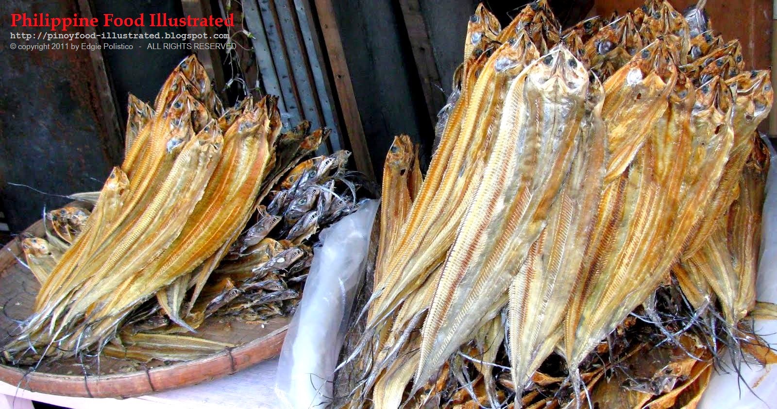 Philippine Food Illustrated espada (dried)