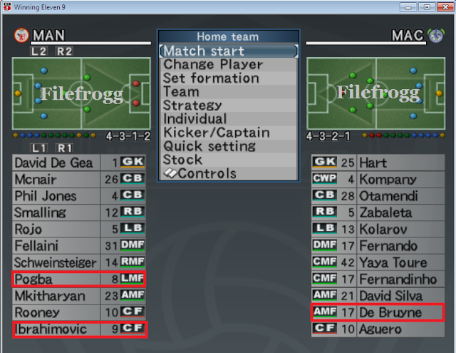 Option File Winning Eleven 9 Update Terbaru Musim 2017/2018 Full