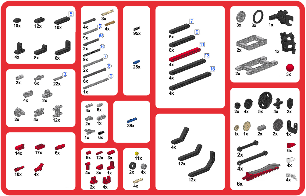Lego EV3 Home / Retail version (31313) sorting tray