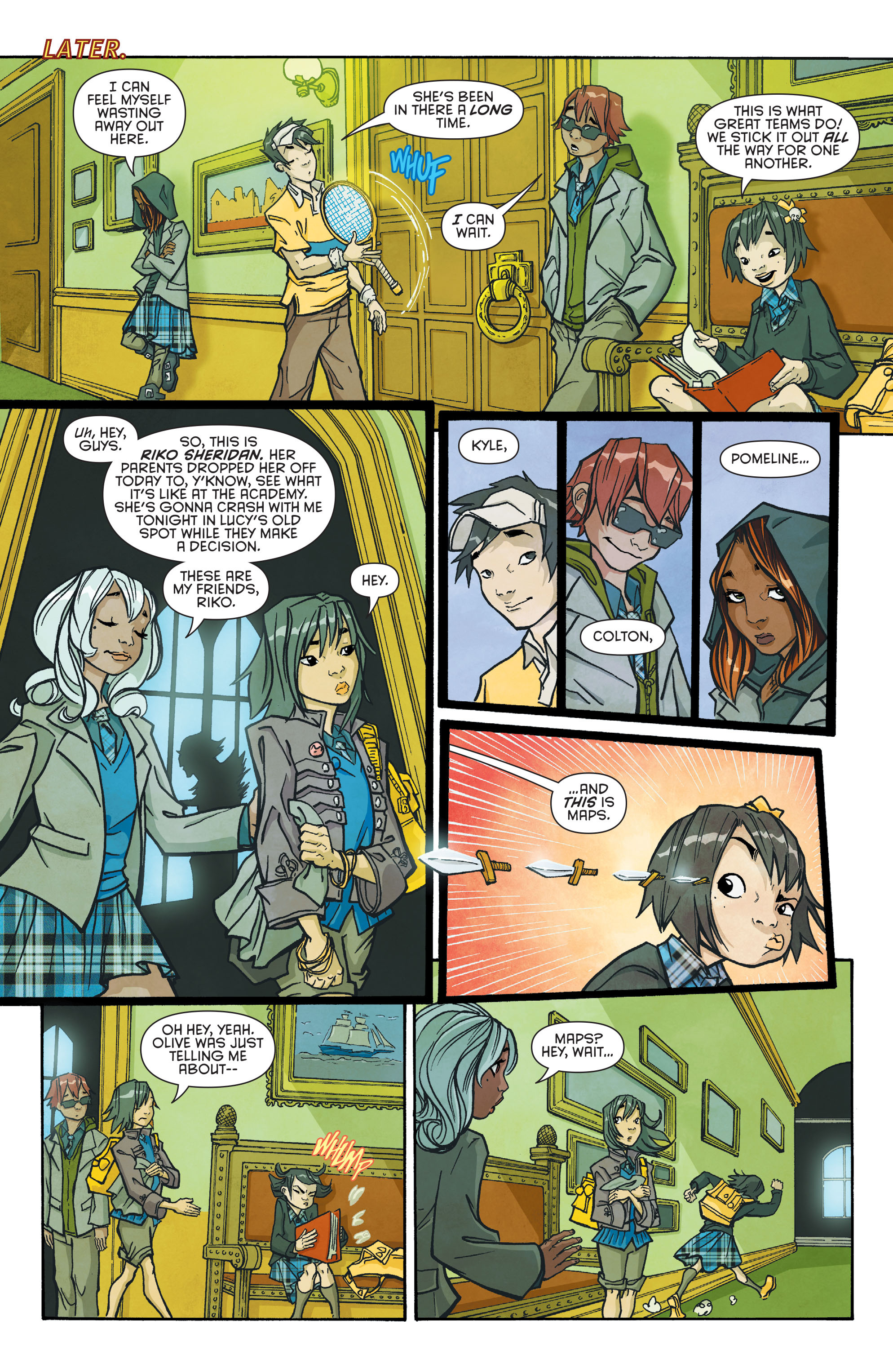 Read online Gotham Academy comic -  Issue #13 - 6